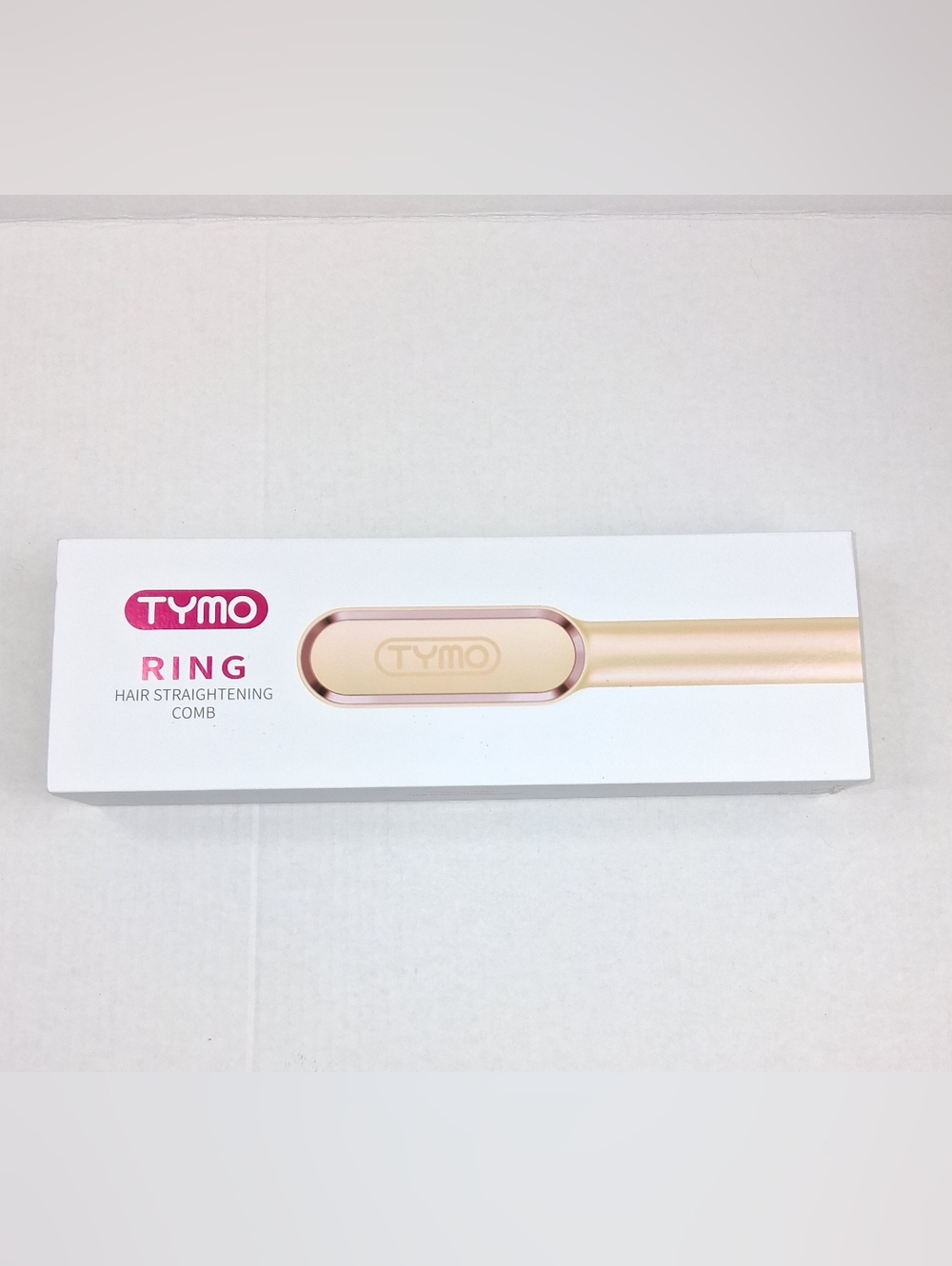 TYMO Ring Pink Hair Straightener Comb